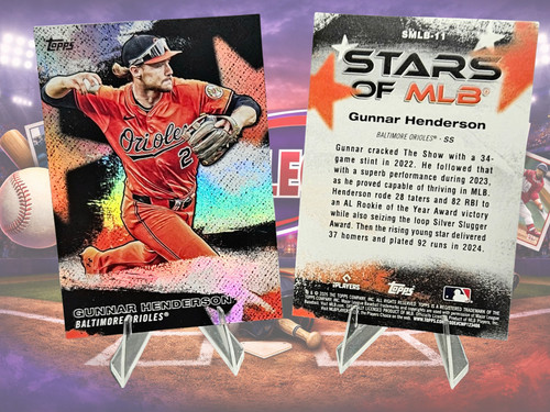 Gunnar Henderson #SMLB-11 2026 Topps Stars Of MLB card