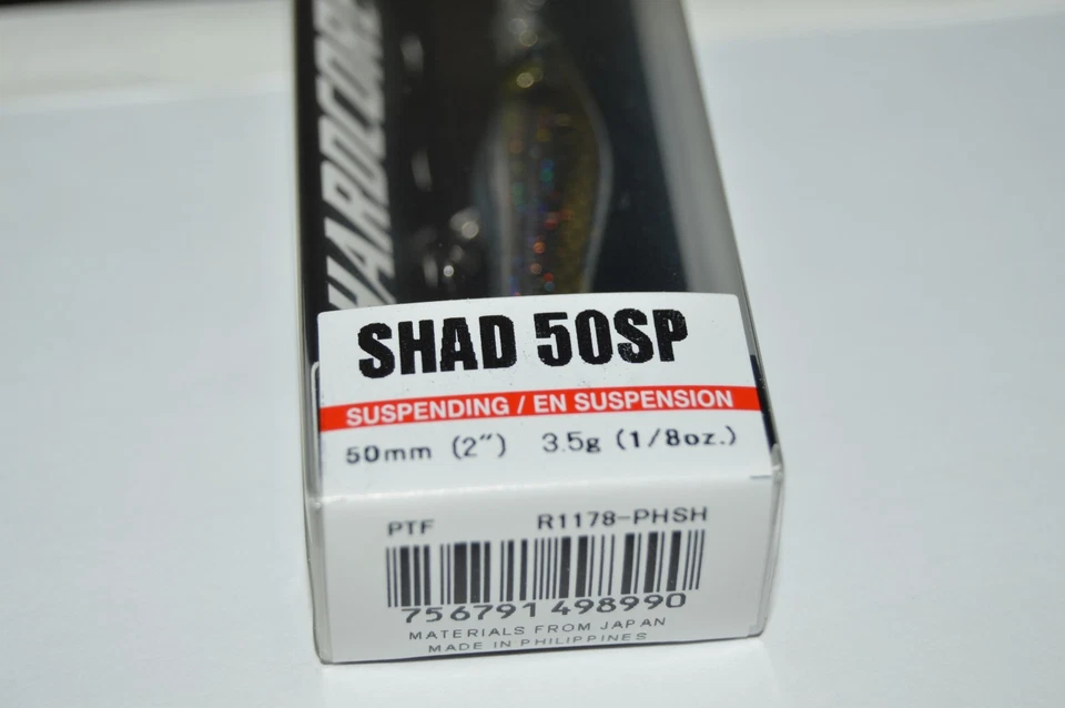 Yo Zuri Duel Hardcore Shad 50sp 2" R1178-phsh Perla Holo Sábalo Suspensión Foto 2 de 3