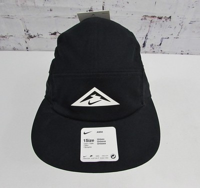 Nike Trail Dri-Fit AW84 Black Running Cap Hat DR0469-010 NWT. | eBay