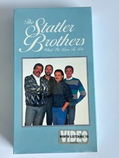 The Statler Brothers: What We Love To Do VHS, 1994 - New and Sealed