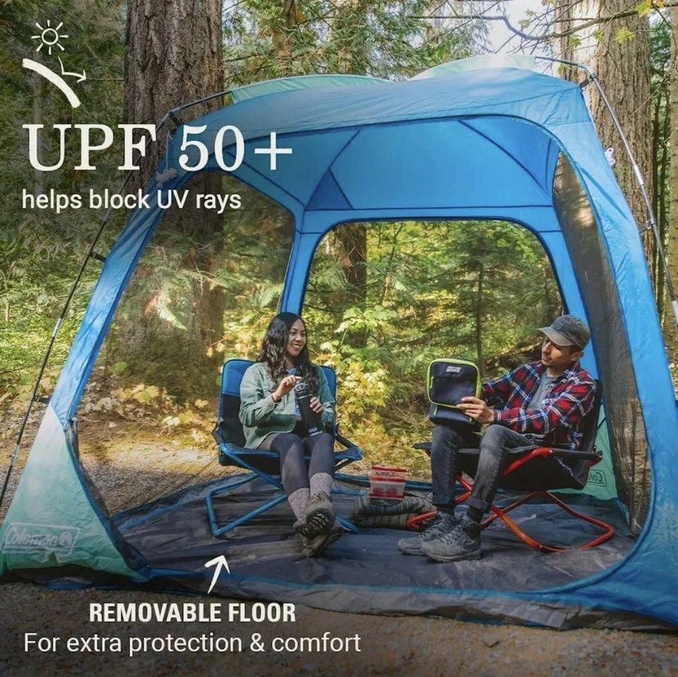 Toldo domo de pantalla Coleman Skyshade 8 x 8 pies - azul domo de pantalla de 8' x 8' Foto 3 de 4