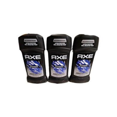 AXE Antiperspirant Deodorant Lot Of 3.  Phoenix Full Size. Mens Bundle B5M
