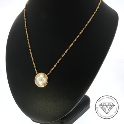Wert 3.100,- Original Louis Vuitton ''Color Blossom M Sun'' Collier 750 Gold xxyy