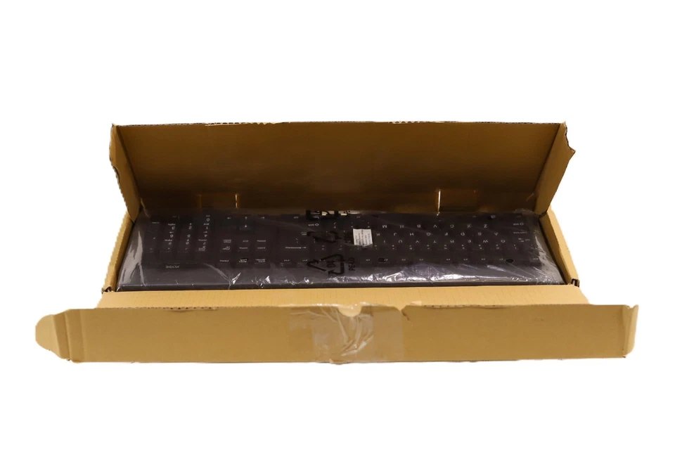 Wyse KU-8933 Wired-USB QWERTY Black Keyboard with PS2 P/N: 901716-06L (Open Box) - Image 2 of 4