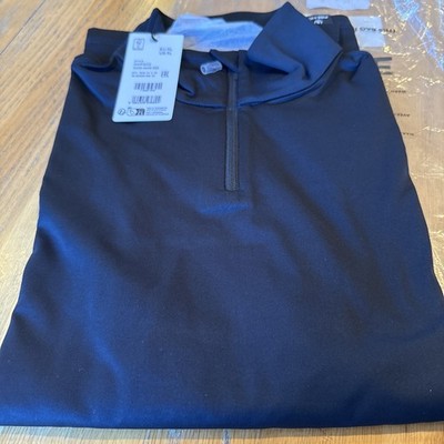 Bogner Margo 2 Shirt Midlayer Large Deepest Navy   Zip Neck1/4 NWT