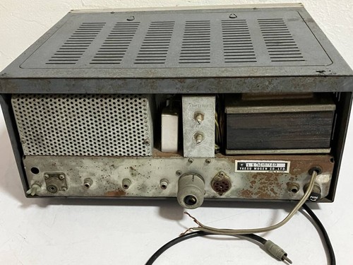 Yaesu FL-DX400 Tube Ham Transmitter – Untested Beyond Power-On – Needs Work - Zdjęcie 19 z 24