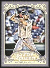 J.D. Martinez 2012 Topps Gypsy Queen #214 Houston Astros