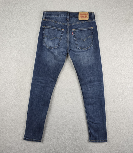 Jeans Levis 512 uomo 32 x 34 slim gamba conica 5 tasche elasticizzato blu denim - Foto 2 di 20