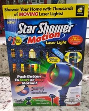 Bulbhead Star Shower Motion Red Green Laser Light Projector Brand New