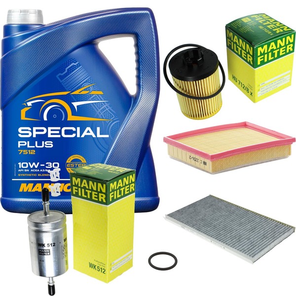 Inspektionspaket 5L Mannol Special Plus 10W-30 FüR Opel Corsa B 1.0I 12V 1.2I-image