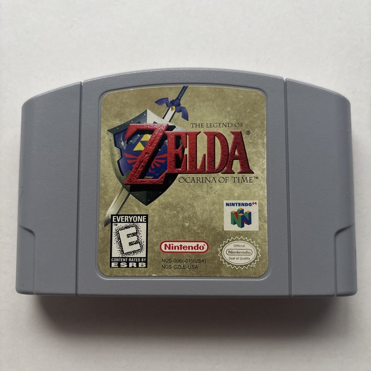 Legend of Zelda Ocarina of Time N64 Nintendo 64 Version 1.0 V1.0