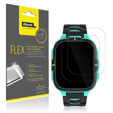 2x protective film for Elejafe smartwatch Kinder, 100 coating,