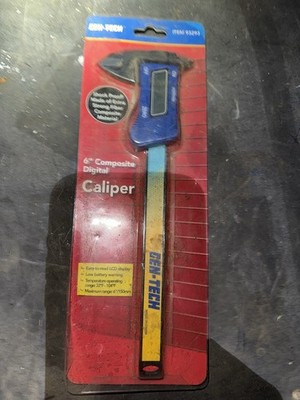 Cen-tech 6  Composite Digital Caliper Performance Tool  W80155