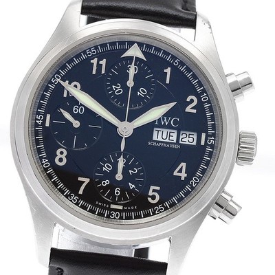 IWC SCHAFFHAUSEN Spitfire IW370618 Chronograph day date Automatic Men's_930789