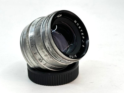 SERVICED . Jupiter-8 Sonnar copy 50mm f/2 portrait  LTM M39 LEICA Lens