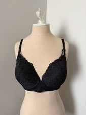 Maidenform Comfort Devotion Underwire Black Lace Bra XL
