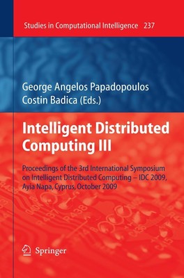 Intelligent Distributed Computing III Costin Badica