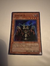lord of d yugioh card value Amazon.com: Yu-Gi-Oh! - Lord of D. (YuGiOh TCG Card) 2002 Yu-Gi-Oh! Starter  Deck Kaiba - [Base] main image 0
