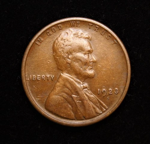 1923-S  Lincoln Wheat Cent  XF
