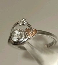 Clogau Tree Of Life Topaz Ring size Q, 925 And 9ct Rose Gold 🌹boxed.