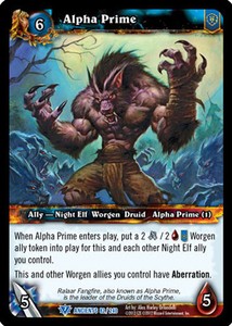 wow warcraft tcg war of ancients alpha prime x 4 ebay