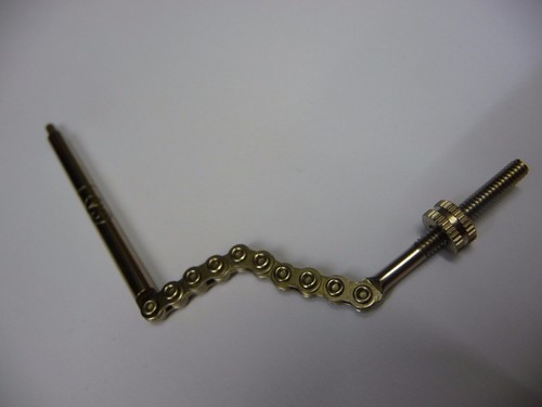 STURMEY ARCHER TYPE 3 SPEED TOGGLE CHAIN GEAR SILVER INDICATOR NEW - Picture 8 of 10