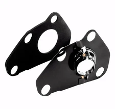 1969 Camaro Firebird Steering Column to Floor Clamp Plates 2 PCS Set Dynacorn