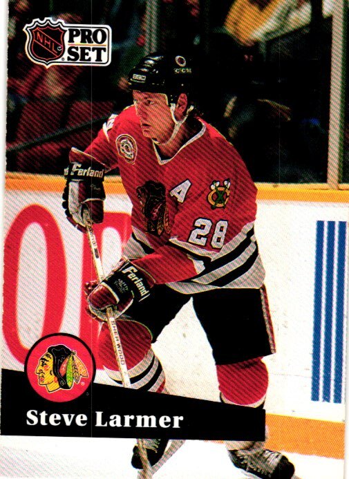 1991-92 Pro Set #49 Steve Larmer