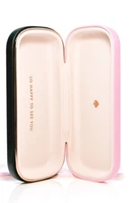 Kate Spade New Authentic Hard Clamshell Eyeglasses Case - Pink
