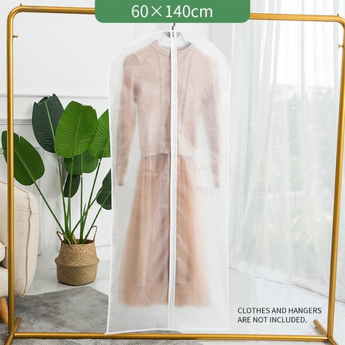 Dustproof Storage Bag Garment Dress Cover Suit Clothes Coat Jacket Protector - Picture 13 of 13