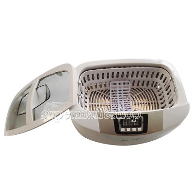 110/ 220V Digital Ultrasonic Clearer Wave Cleaner Dental Jewelry Tank Bath 2.5L