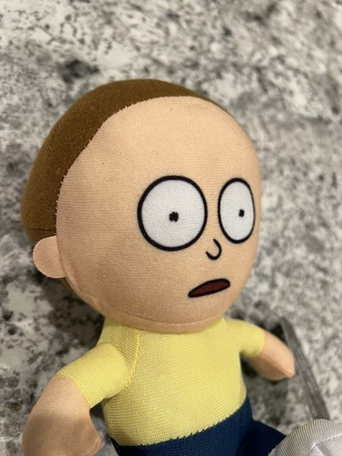 Morty 10” Plush - From Rick and Morty - Official License Toy Factory NWT - Picture 3 of 3