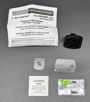 Scosche MagicMount Magnetic Vent - Black (MAGVM2B)