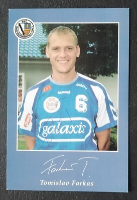 8419 Tomislav Farkas VfL Bad Schwartau handball postcard original signed