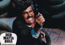 MARIO ADORF signed Autogramm 20x30cm THE ITALIEN CONNECTION in Person autograph