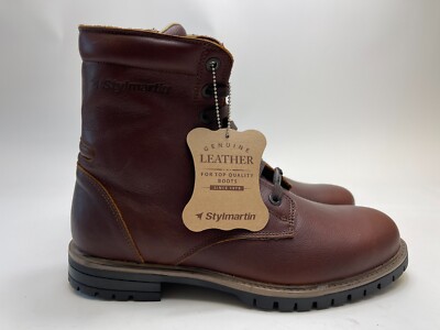 Stylmartin Men's Ace Riding Motorcycle Boots - Tan Brown New In Box