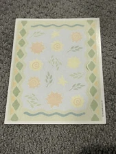 Vintage Hallmark Stickers— Autumn Leaves— Multicolor— 1 Sheet