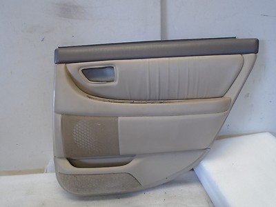 01-04 TOYOTA AVALON XLS REAR RIGHT SIDE INTERIOR DOOR PANEL TAN