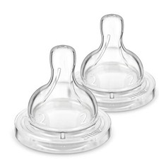 Philips Avent Anti Colic Bottle Nipples Flow 2 2 Count BPA Free Nipple Set