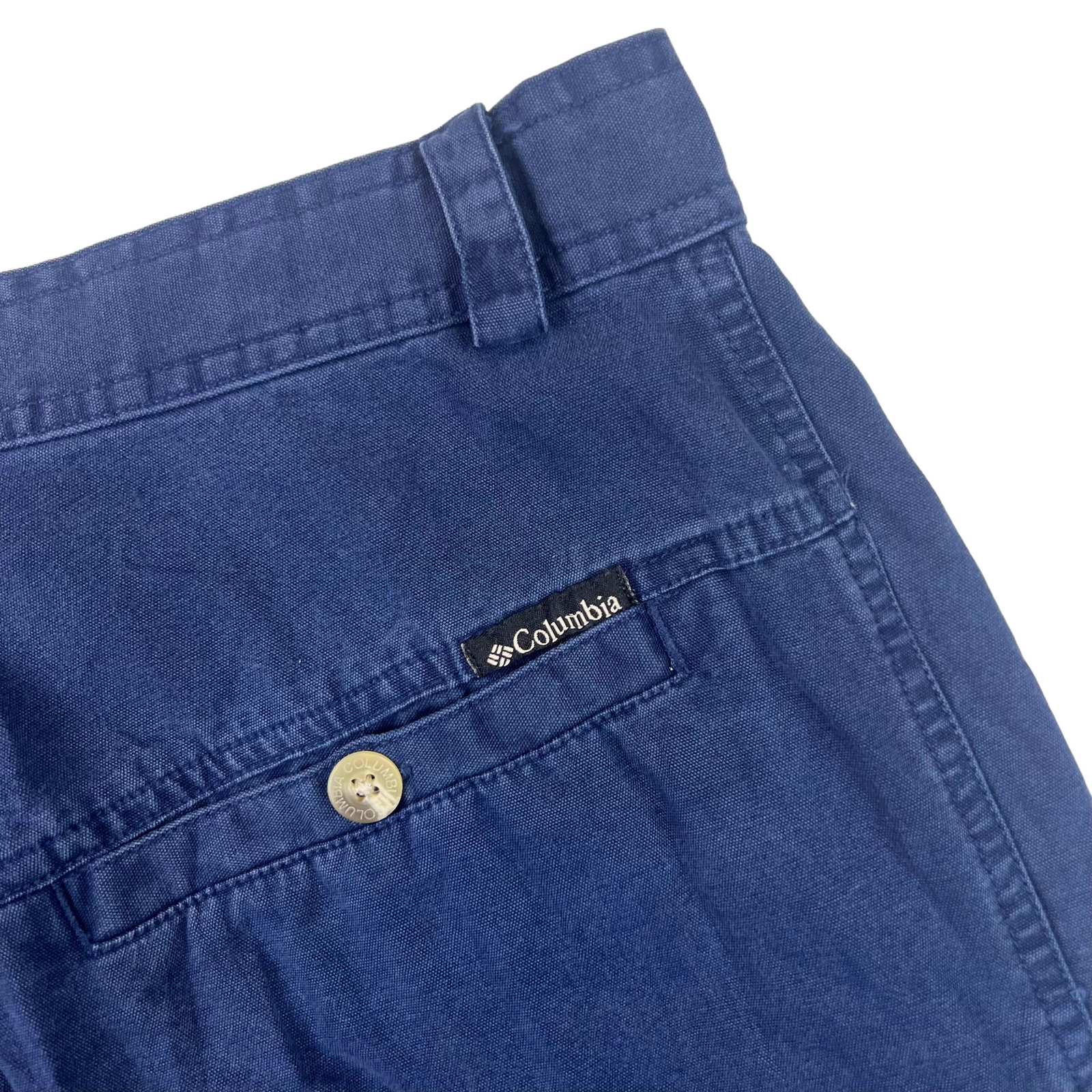 Columbia Cargo Navy Blue Trousers Casual Cotton Size 30 image 4
