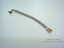 FLEXI TAPE HOSE 15MM X 1/2" BSP ELBOW - FOR SINK / BASIN (150MM-500MM)