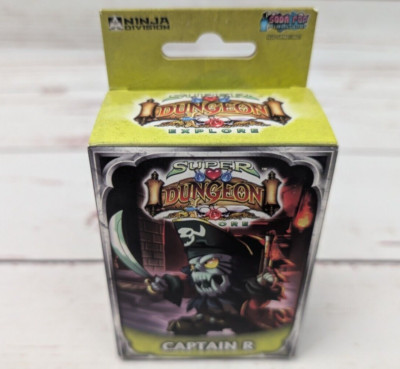 Super Dungeon Explore Board Game Soda Pop Miniatures Captain R Expansion NIB