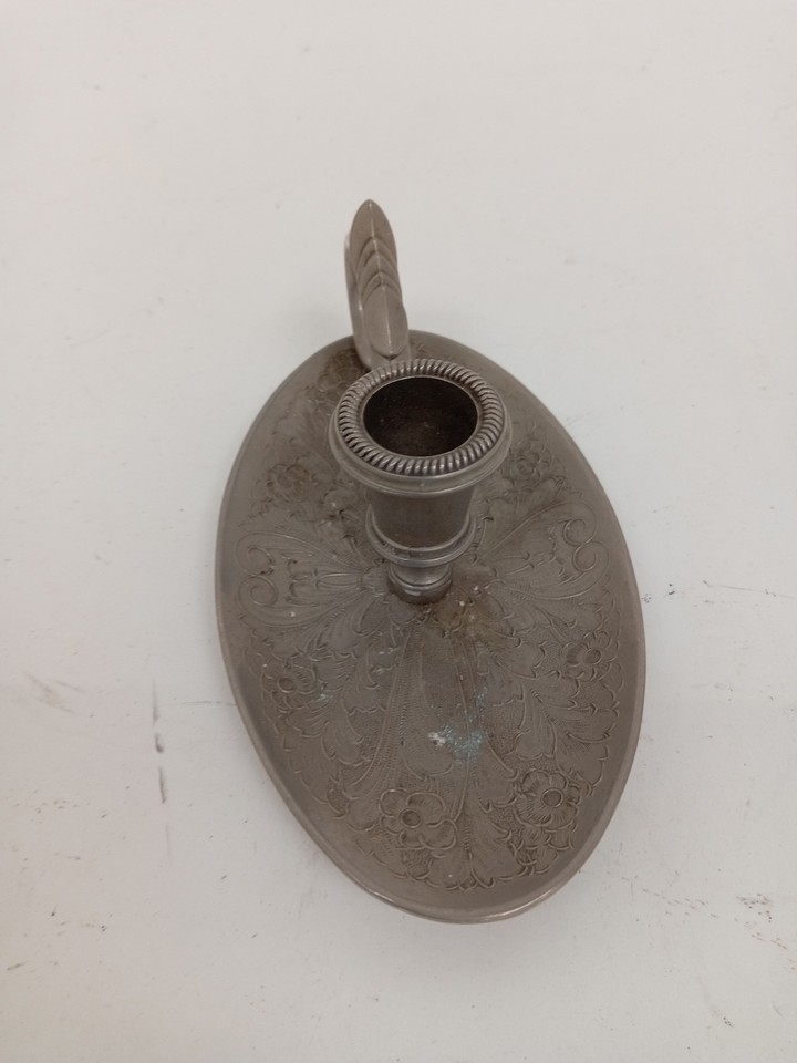 Vintage Seba SilverPlated Candle Holder Candlestick with Handle Decorative eBay