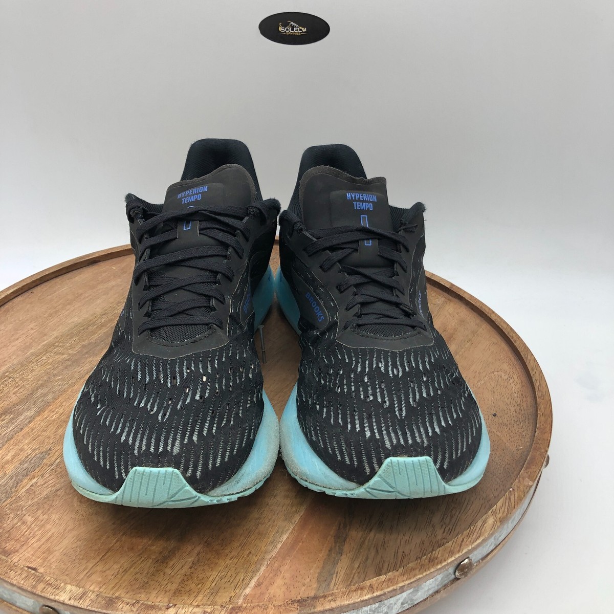 Brooks Hyperion Tempo Mens Shoes Size 11.5 Black Blue  display picture 3