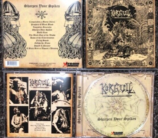 KÖRGULL THE EXTERMINATOR – SHARPEN YOUR SPIKES CD NEW VOIVOD SODOM KREATOR RAZOR