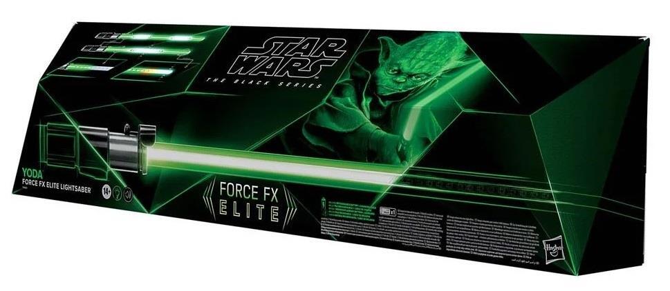BLACK SERIES YODA FORCE FX ELITE ELECTRONIC LIGHTSABER BLACK SERIES YODA FORCE FX ELITE ELECTRONIC LIGHTSABER