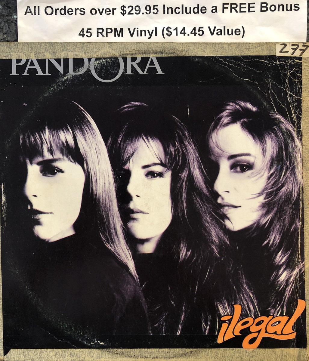 PANDORA-“ILEGAL”-33 RPM EMI 1992-FREE Shipping In USA-NEW Arrival