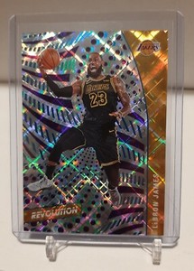 2020-21 PANINI REVOLUTION COSMIC #74 - LEBRON JAMES #ED 095/100