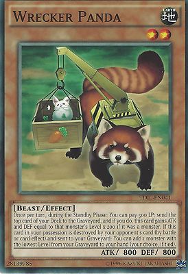 YU-GI-OH CARD: WRECKER PANDA - TDIL-EN041 | eBay