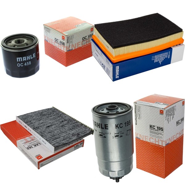 Mahle Kraftstofffilter KC 195 Innenraum LAK 142 Luft LX 2060 ÖLfilter OC 458-image